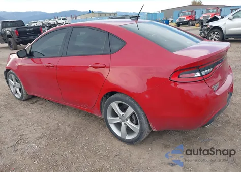 2014 Dodge Dart Gt z USA, uszkodzony, nr VIN 1C3CDFEB7ED676917